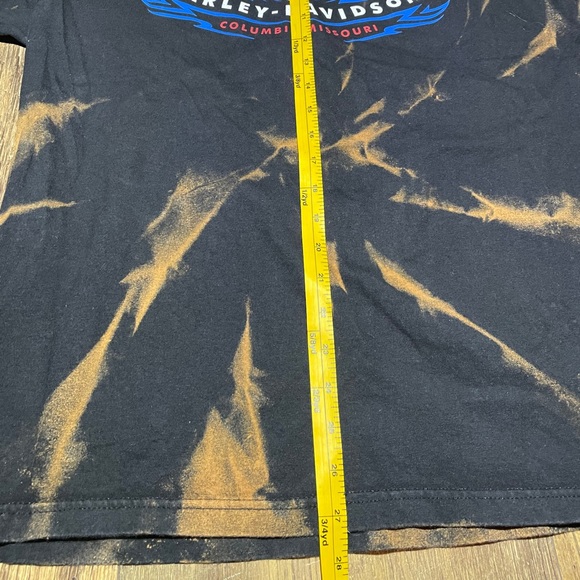 Custom bleached Harley Davisson t shirt - Picture 7 of 7